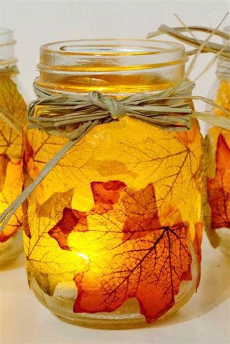 20 Nifty Diy Mason Jar Crafts For Along Fall Season ~ Godiygocom