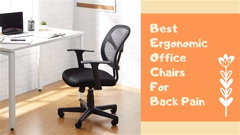 Many studies confirm that improved ergonomics while working can greatly decrease back pain, especially lower back pain. Top 10 Best Ergonomic Office Chairs For Back Pain In 2020 ...