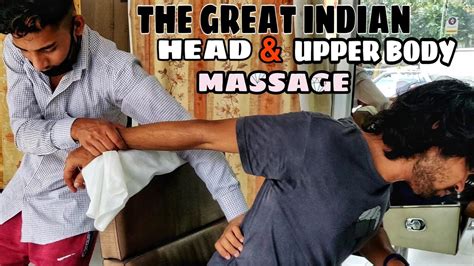 The Great Indian Head And Upper Body Massage Dehradun Asmr Salon Massage Youtube