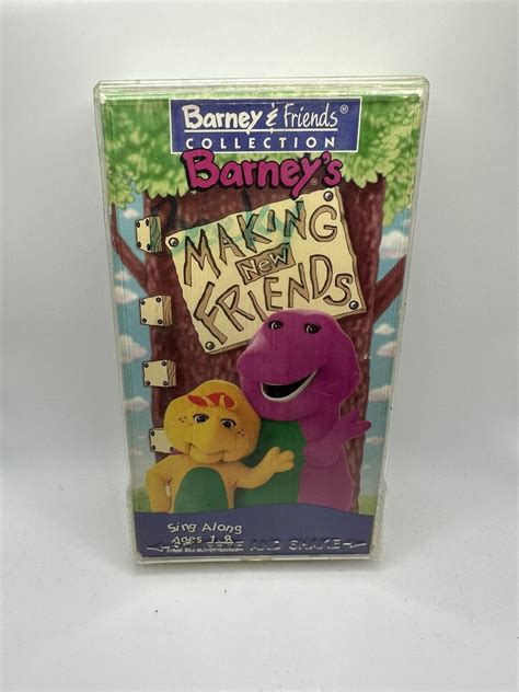 Barneys Making New Friends Sing Along Vhs Grelly Usa