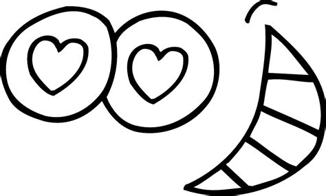 Free for commercial use high quality images. Googly Eyes Valentine 16 Art Coloring Book Colouring Sheet ...