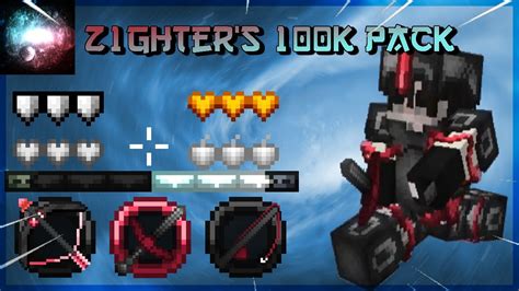 Z1ghter 100k By Z1ghter Mcpe Pvp Texture Pack Youtube