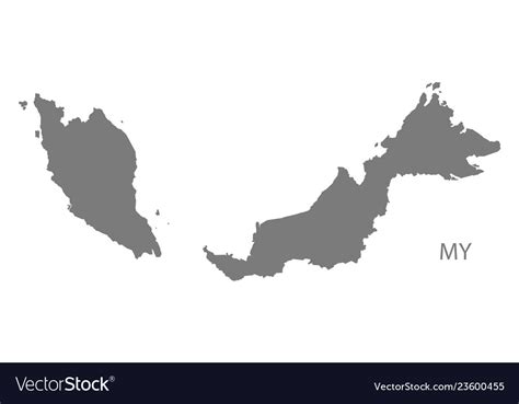Malaysia Map Colour