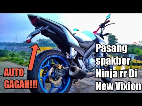 Pasang Spakbor Ninja Rr Auto Gagah Youtube