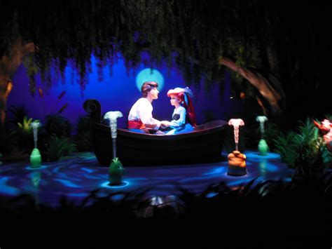 Magic Kingdom The Little Mermaid Ride Eric Ariel Disney World Orlando Florida Magic