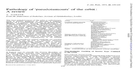 Pathology Pseudotumours Of The Orbit Areview · Dermoid Cyst Dermoid