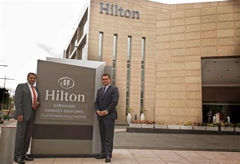 The Bangalore Times First Hilton Hotel In Bangalore