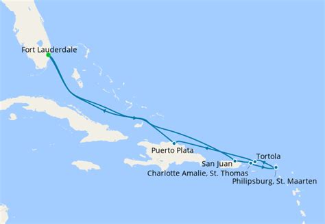 Eastern Caribbean From Ft Lauderdale Celebrity Cruises 25th November