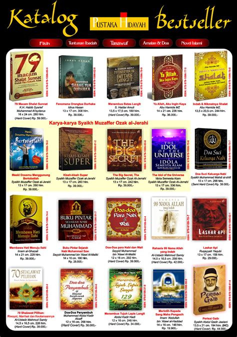 Katalog Buku Agama Best Seller Pustaka Hidayah