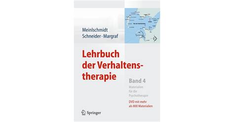 Lehrbuch Der Verhaltenstherapie Meinlschmidt Schneider Margraf
