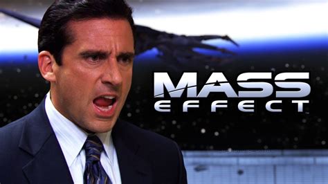 Michael Scott Resolves Conflicts In Mass Effect Youtube