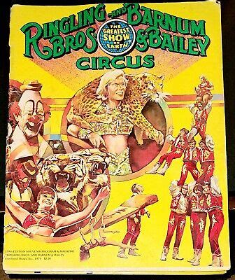 Ringling Bros And Barnum Bailey Circus Th Edition Souvenir Program