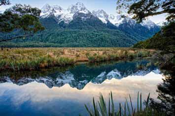 Lake matheson in new zealand, often referred to as the mirror lake, was created when fox glacier retreated almost 14,000 years ago. Driving Guide: Queenstown to Milford Sound