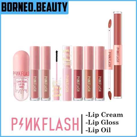 Jual Pinkflash For Lip Series Lip Cream Lip Gloss Lipstick Ombre Lip Natural Oil