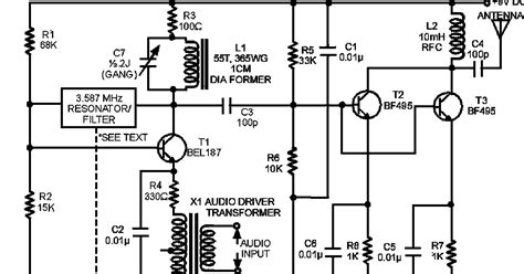 Transistor Radio Circuit Diagram