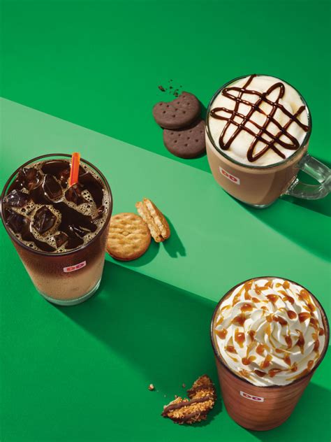Dunkin Donuts Dropped New Girl Scout Cookie Flavored Coffees
