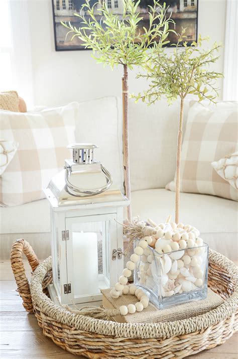 See more ideas about coffee table vignettes, decor, coffee table. Summer Decor Ideas: Summer Vignettes and Tiered Tray Decor ...