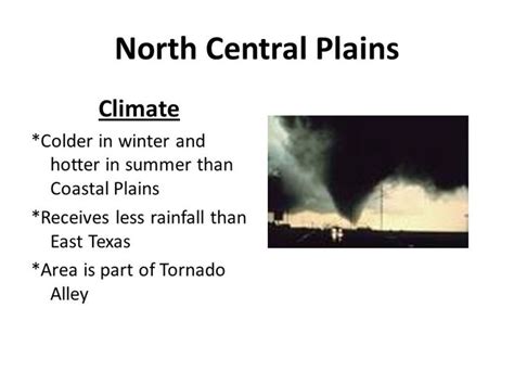 North Central Plains Texas Regions