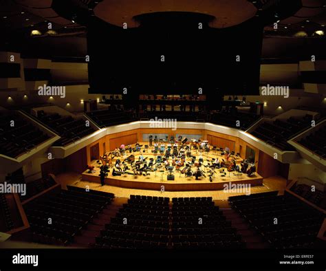 Waterfront Hall Belfast Interior And Stage Stock Photo Alamy