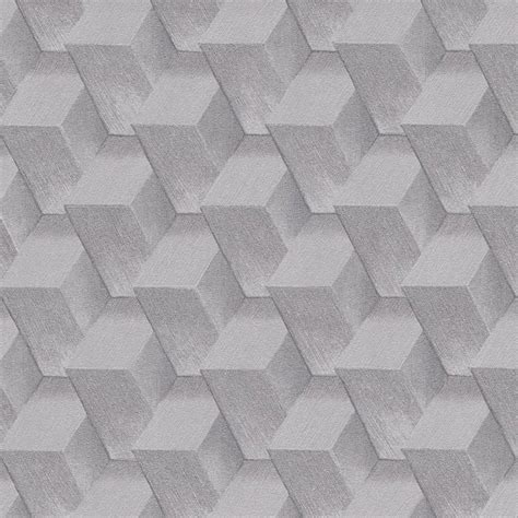 Erismann Geometric 3d Effect Cube Wallpaper Geo Glitter Vinyl Textured