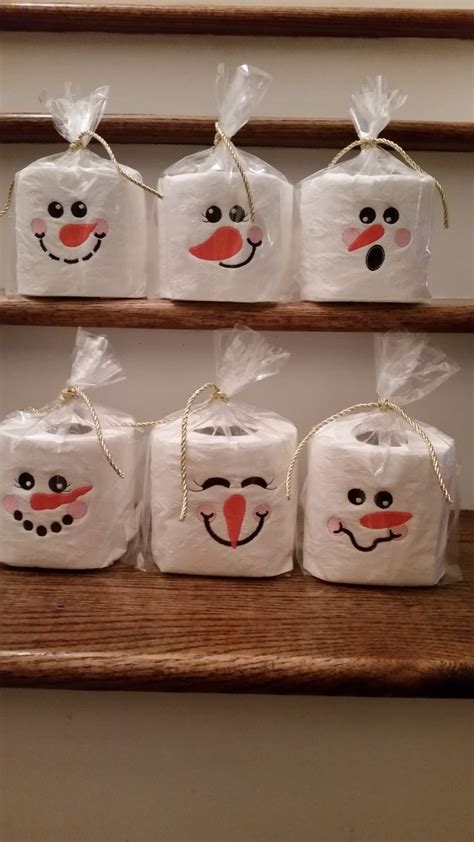 Toilette und undichten spülkasten selbst reparieren. Snowman Toilet Paper … More | Basteln weihnachten ...