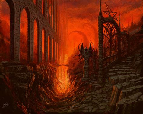 The Gates Of Uncertainty By Xeeming On Deviantart Fantasy Landscape