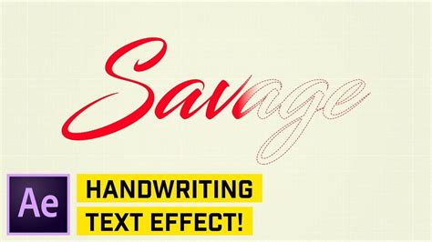 Handwriting Font After Effects - Download Free Fonts - Download Free