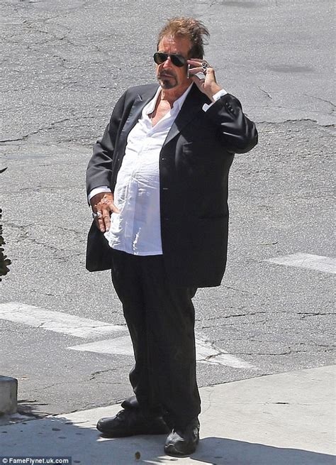 Al Pacino Appears To Have Put On Weight After Hes Spotted Outside