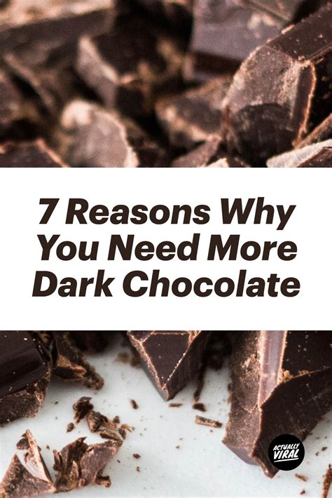 Why Is Dark Chocolate Good For You Well To Start Both Adults And