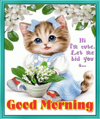 A Very Cute And Adorable Morning Ecard Free Good Morning Ecards 123