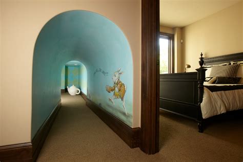 Posts about alice in wonderland bedrooms written by themerooms. Alice in Wonderland Playroom - Traditional - Kids ...