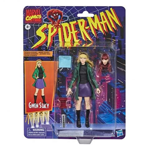 Marvel Legends Series 6 Inch Spider Man Retro Action Figure Gwen Stacy