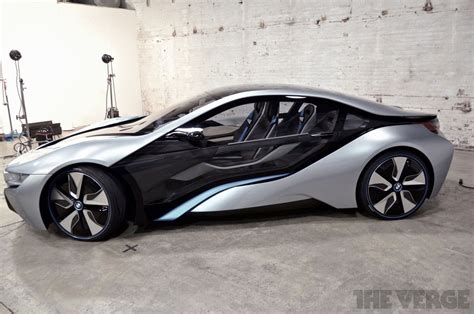 Bmw I8 Hands On The Hybrid Supercar At Rest The Verge