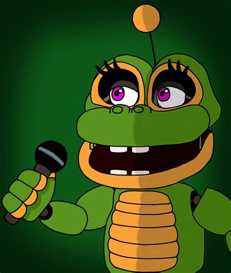 Fnaf 6 Fnaf Five Nights At Freddys Frog Animatronic Happy Ribbit Art