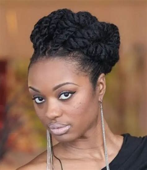20 Stunning Braided Updo Hairstyles For Black Hair Sheideas