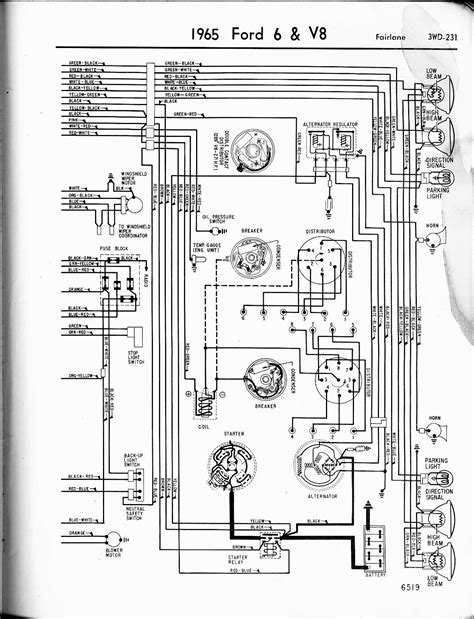 1965 Ford F100 Electrical Wiring Diagram