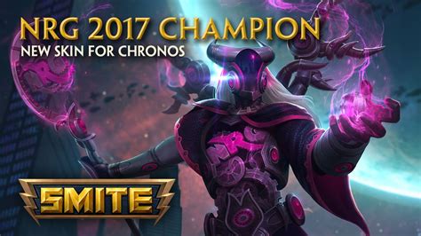 Smite New Skin For Chronos Nrg 2017 Champion Youtube