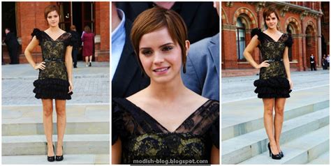 Modish Blog Whatwasshewearing Emma Watson In Rafael Lopez