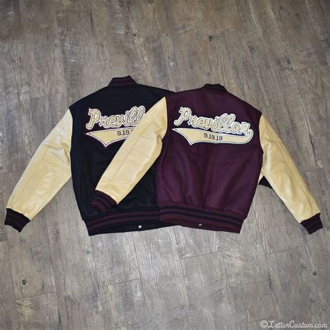 Save The Date Chenille Patches Jackets Varsity Letterman Jackets