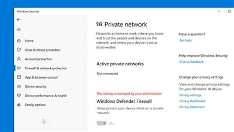 Ativar Ou Desativar O Microsoft Defender Firewall Windows