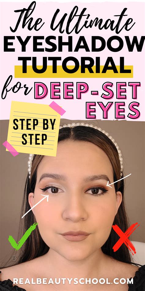 The Ultimate Eye Makeup For Deep Set Eyes Tutorial With Pictures Artofit