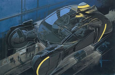 Syd Meads Concept Art For Blade Runner Rcyberpunk