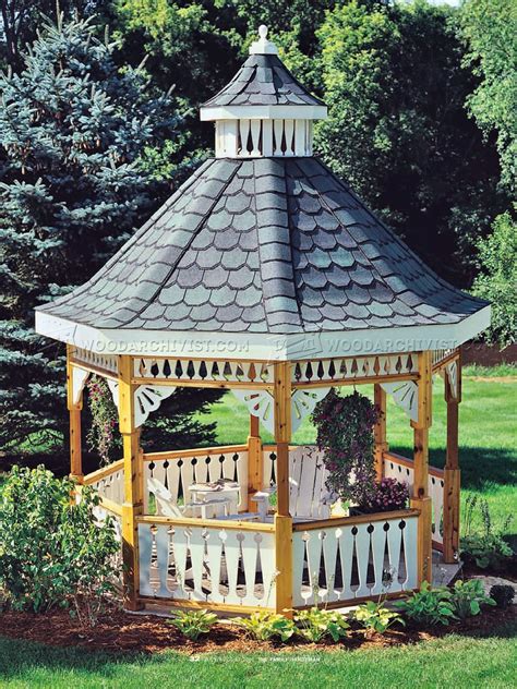 Summer wouldn't be complete without backyard barbeques on sunny afternoons. DIY Gazebo • WoodArchivist