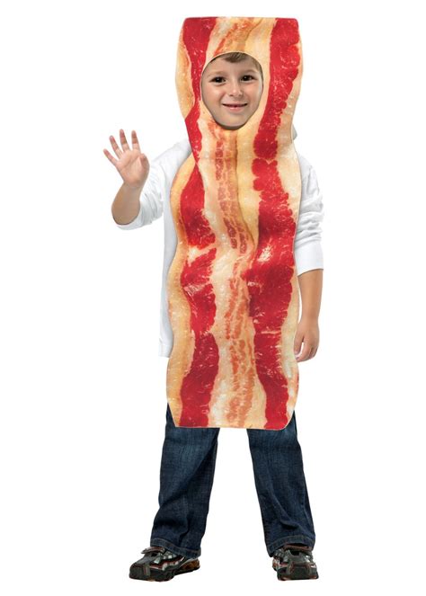 Boys Toddler Bacon Strip Costume Food Costumes