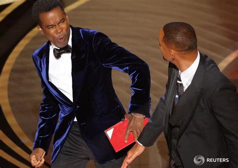 Best Actor Winner Will Smith Hits Chris Rock At Oscars Entertainment