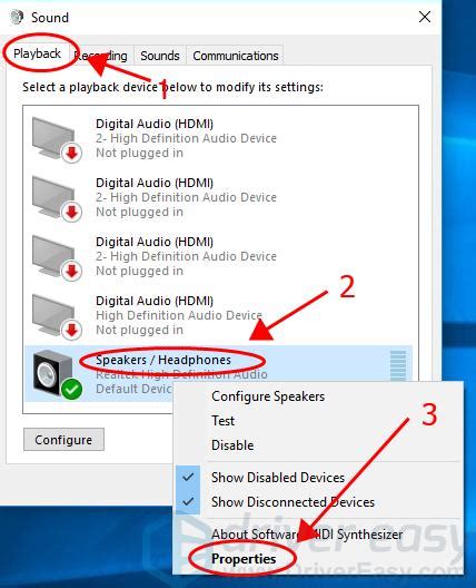 Realtek High Definition Audio Windows 10 Enhancements Likosmba