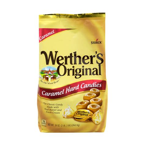 Werthers Original Hard Candies 34 Oz Gusset Bag