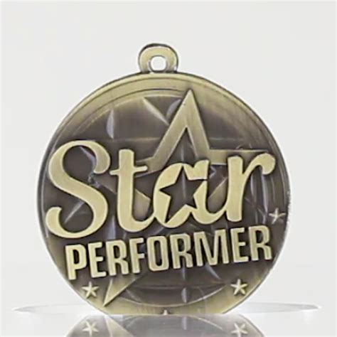 Star Performer Medal 50mm Academic Nz