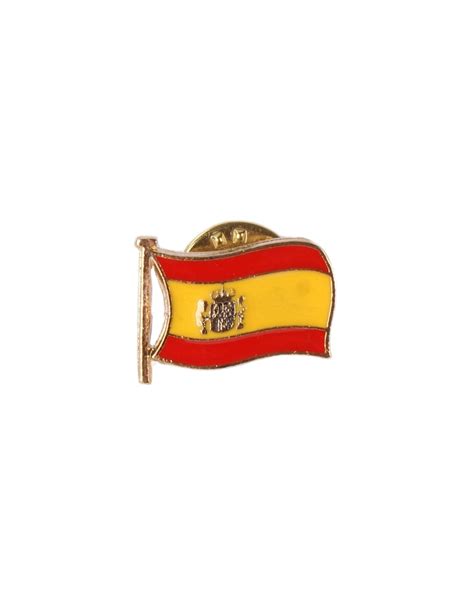 Pin Solapa Bandera España Actual Esmaltadoarenal De Sevilla
