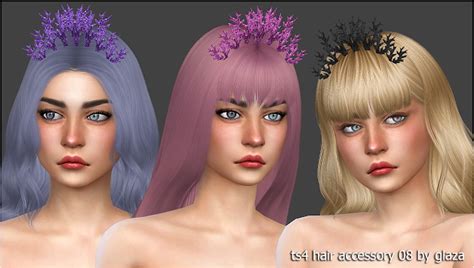 Hair Accessory 08 At All By Glaza Sims 4 Updates
